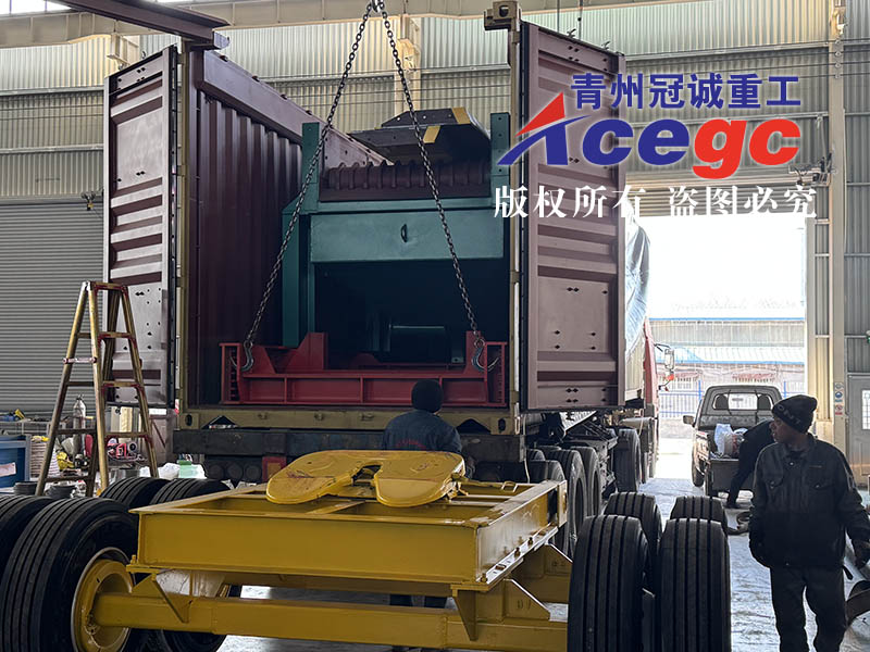 移動重選設備出口發貨